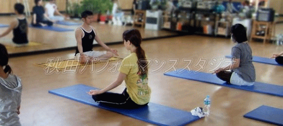 秋田パフォーマンススタジオ（A.P.Studios）のトップ写真です。ヨガyoga・ルーシーダットン・クラシックバレエ・ジャズダンス・ストリートダンス・ヒップホップ・ブレイクダンス・エアロビクス・キックボクシング・太極拳・気功体操・ウェーブストレッチ・フロールーシー・円心空手・ZUMBA・ズンバフィットネス・カルチャースクール秋田